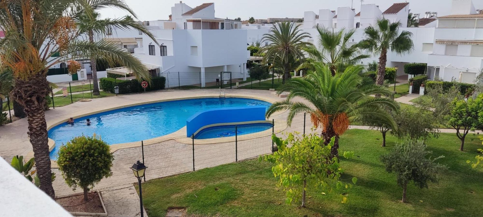 Duplex Buganvillas Vera Playa Bagian luar foto